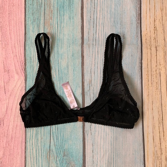 Set of 2 savage x Fenty see through mesh bralettes size small - Picture 7 of 10
